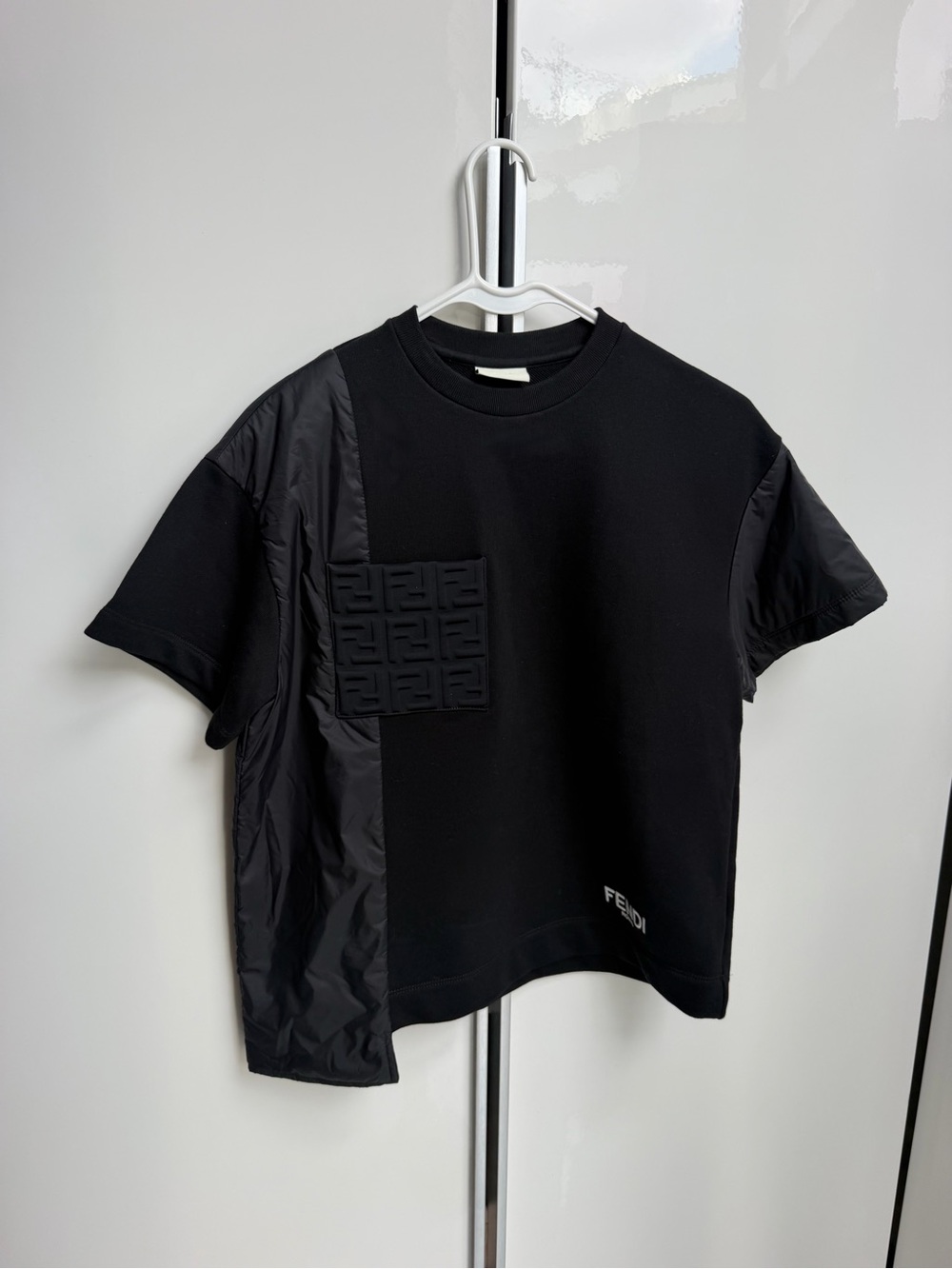 Fendi Black Short-Sleeve Shirt